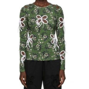 J. Kim SSENSE long sleeve petal top size Small. Never worn!
